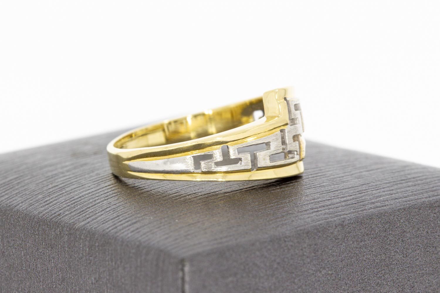 Bicolor Ring 14 Karat Gold - 18,9 mm