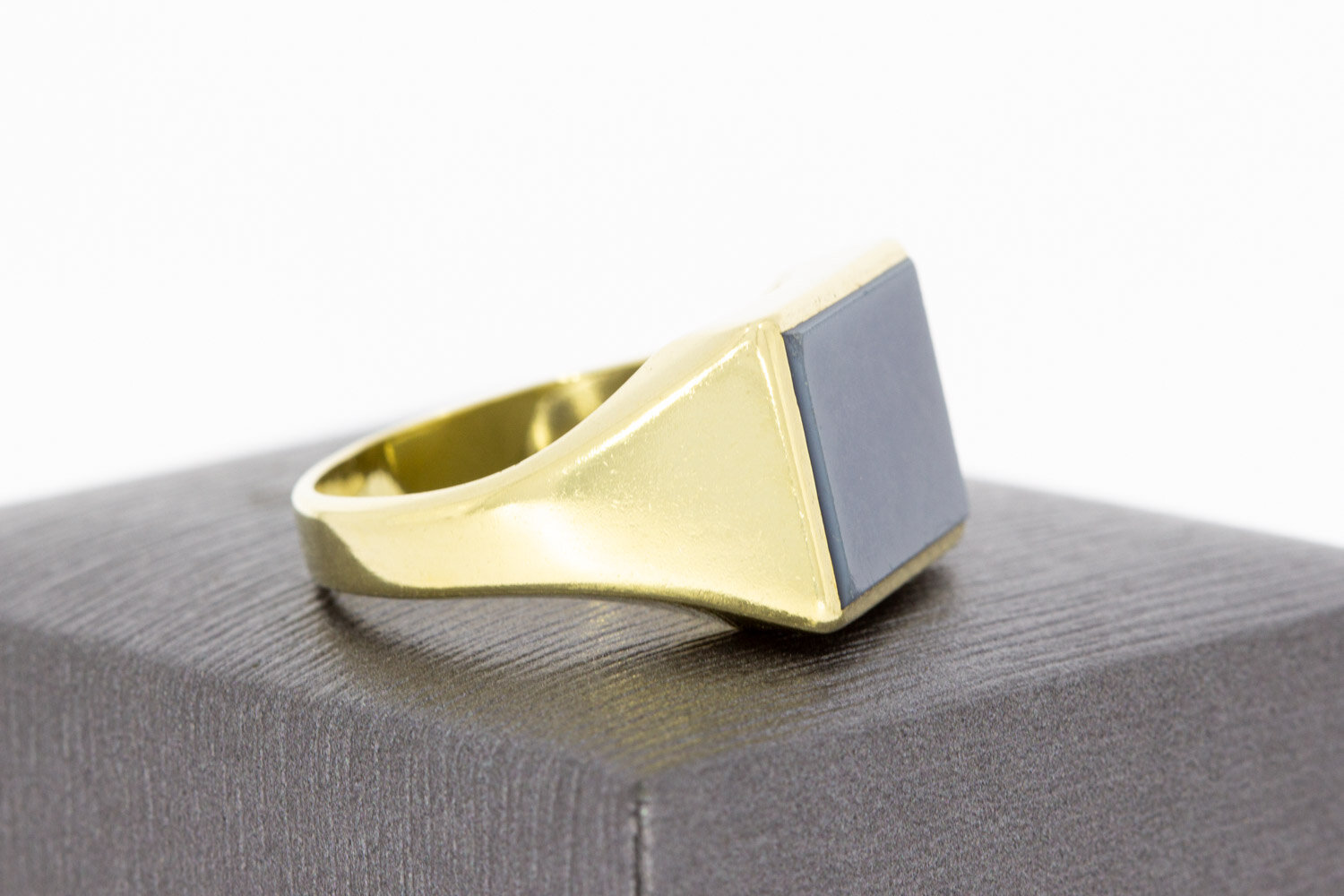 Herren Siegel Ring 585 Gold - 19,5 mm