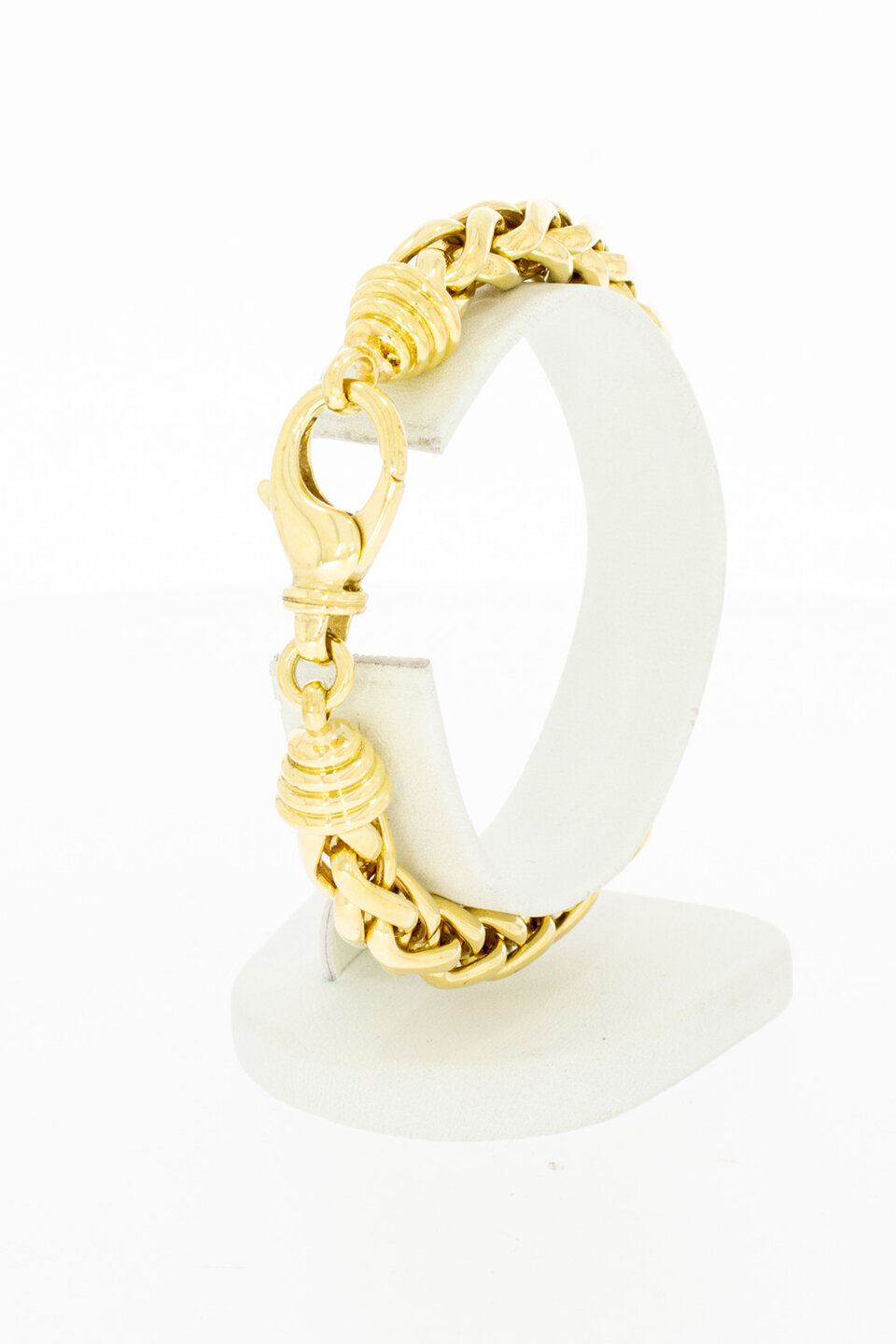 Fuchsschwanz Armband 18 Karat Gold - 20,1 cm
