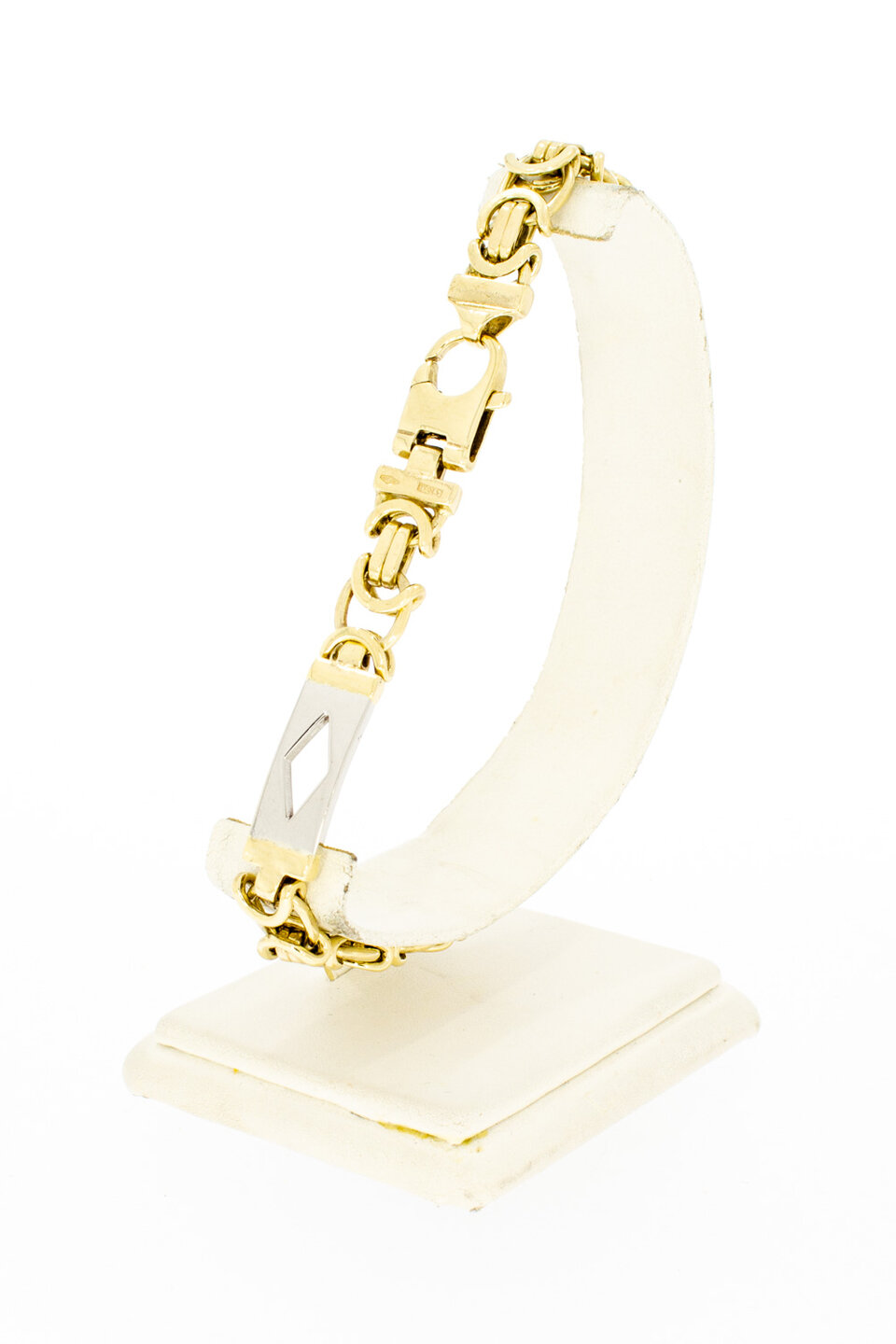 Königs Herren Armband 585 Gold - 24,4 cm