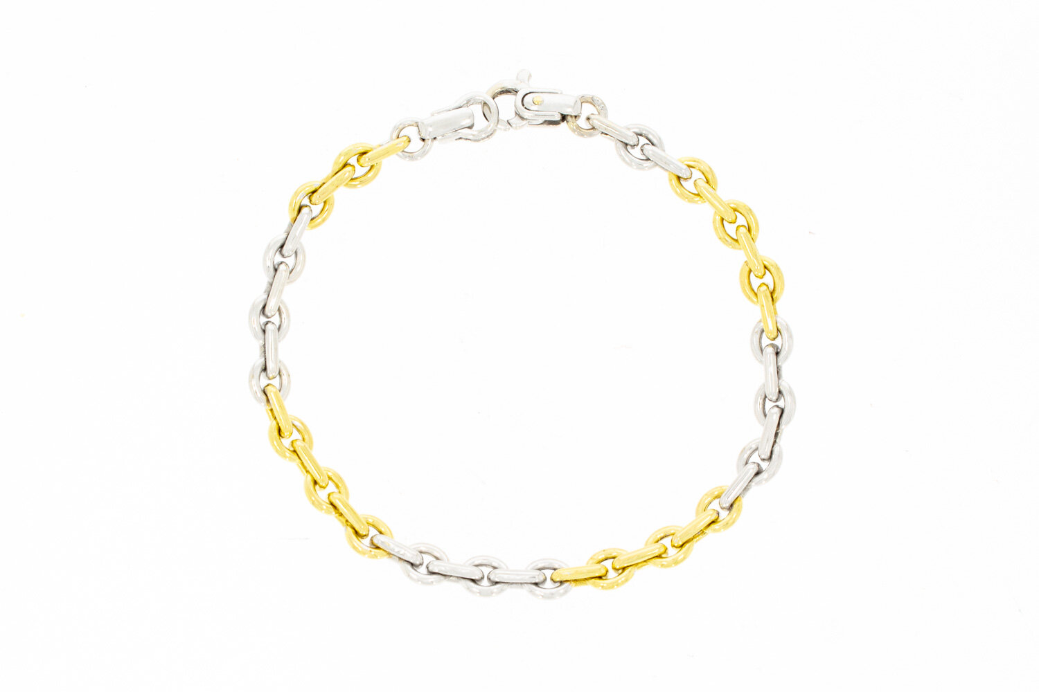 Ankerarmband 18 Karat Gold - 19,2 mm