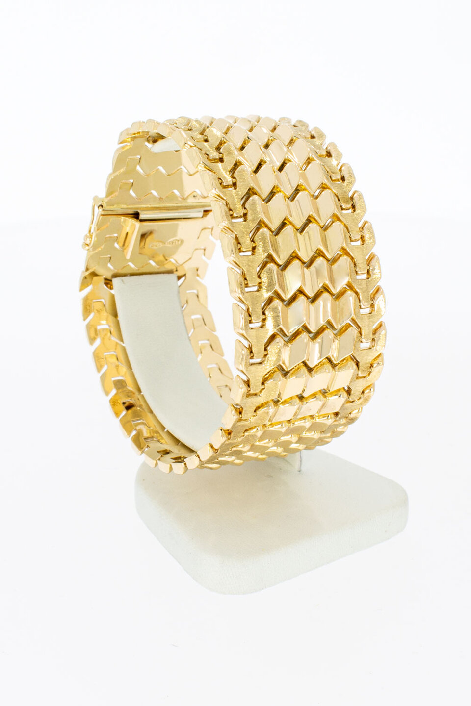 Breites Goldarmband 18 Karat - 19,6 mm