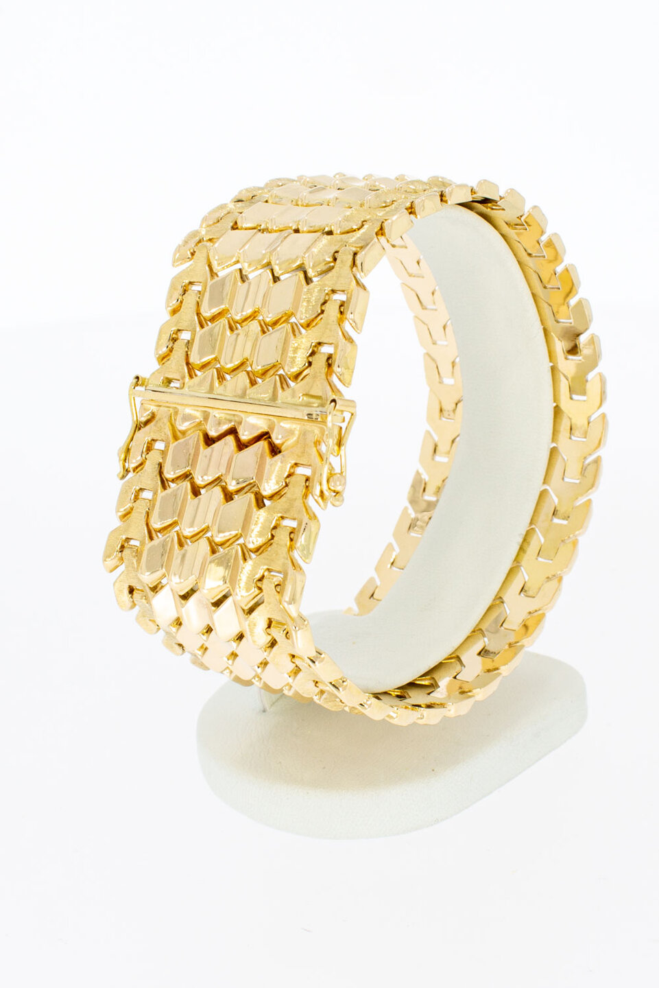 Breites Goldarmband 18 Karat - 19,6 mm