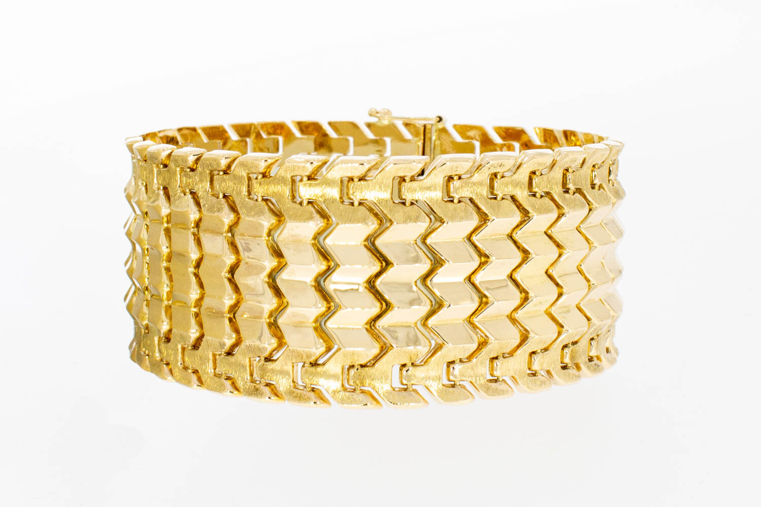 Breites Goldarmband 18 Karat - 19,6 mm