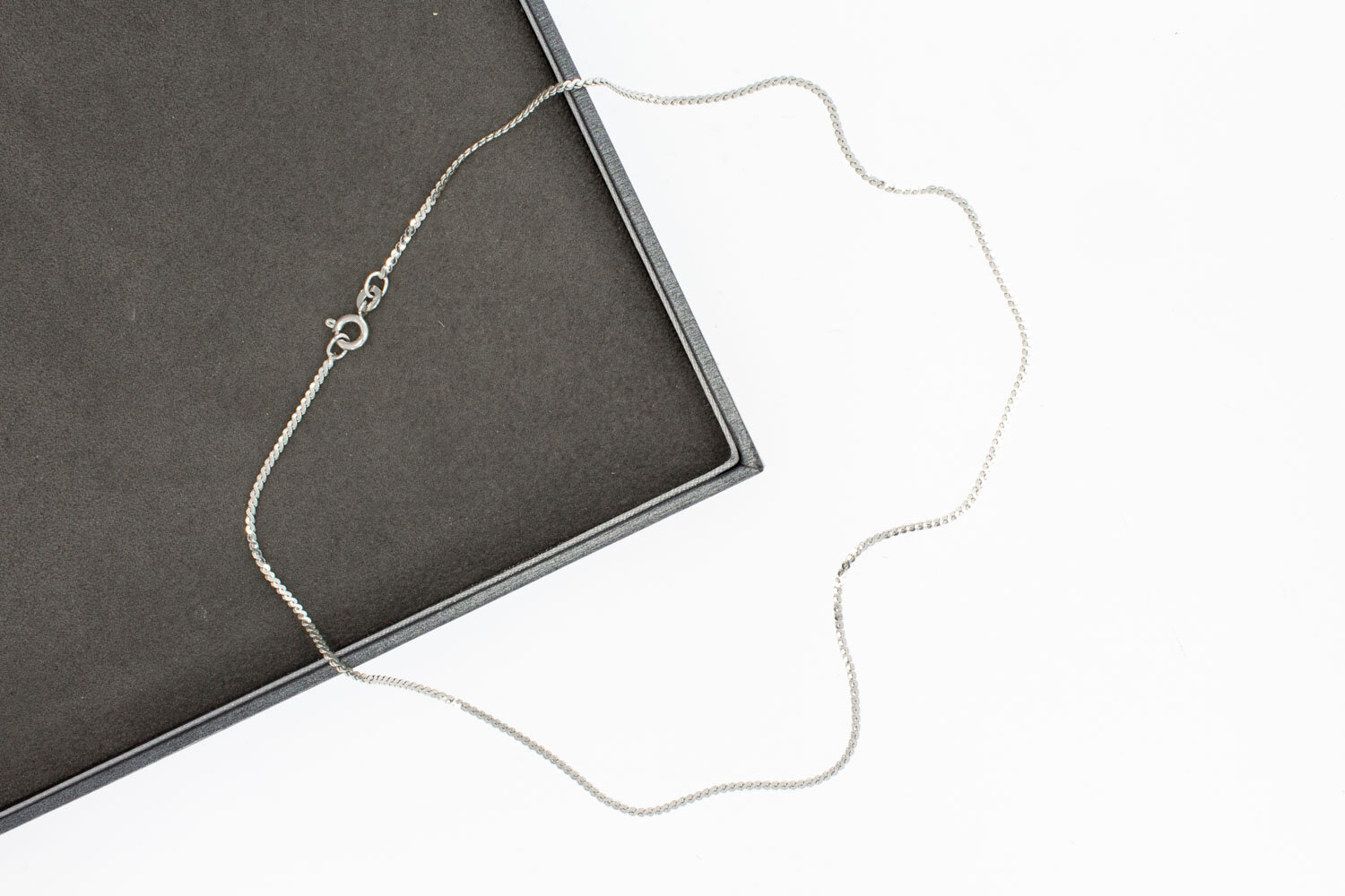 Halskette 18 Karat Weißgold - 41,9 mm