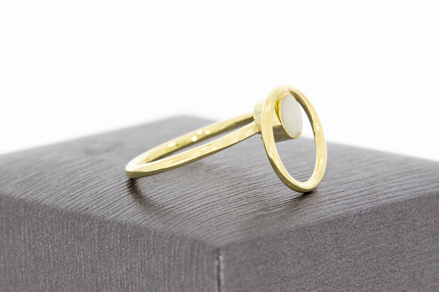 585 Gold Fantasy Emaille Pinky Ring - 16 mm