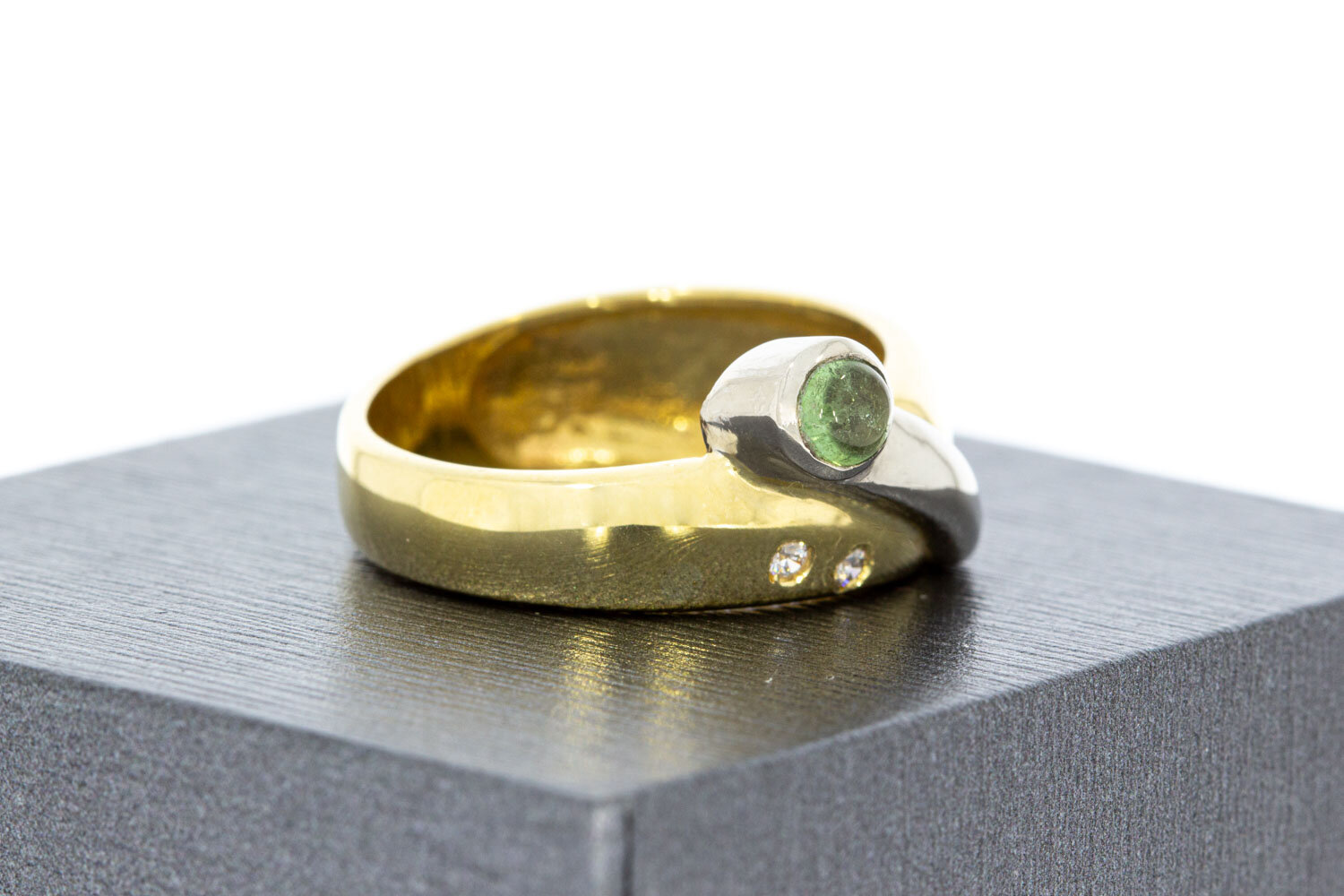 Edelsteinring 14 Karat Gold - 18,7 mm