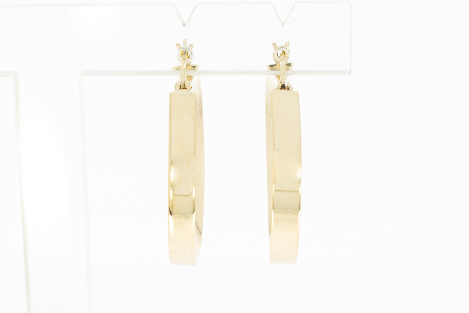 14 Karat Gold Damen Ohrringe - 2,8 cm