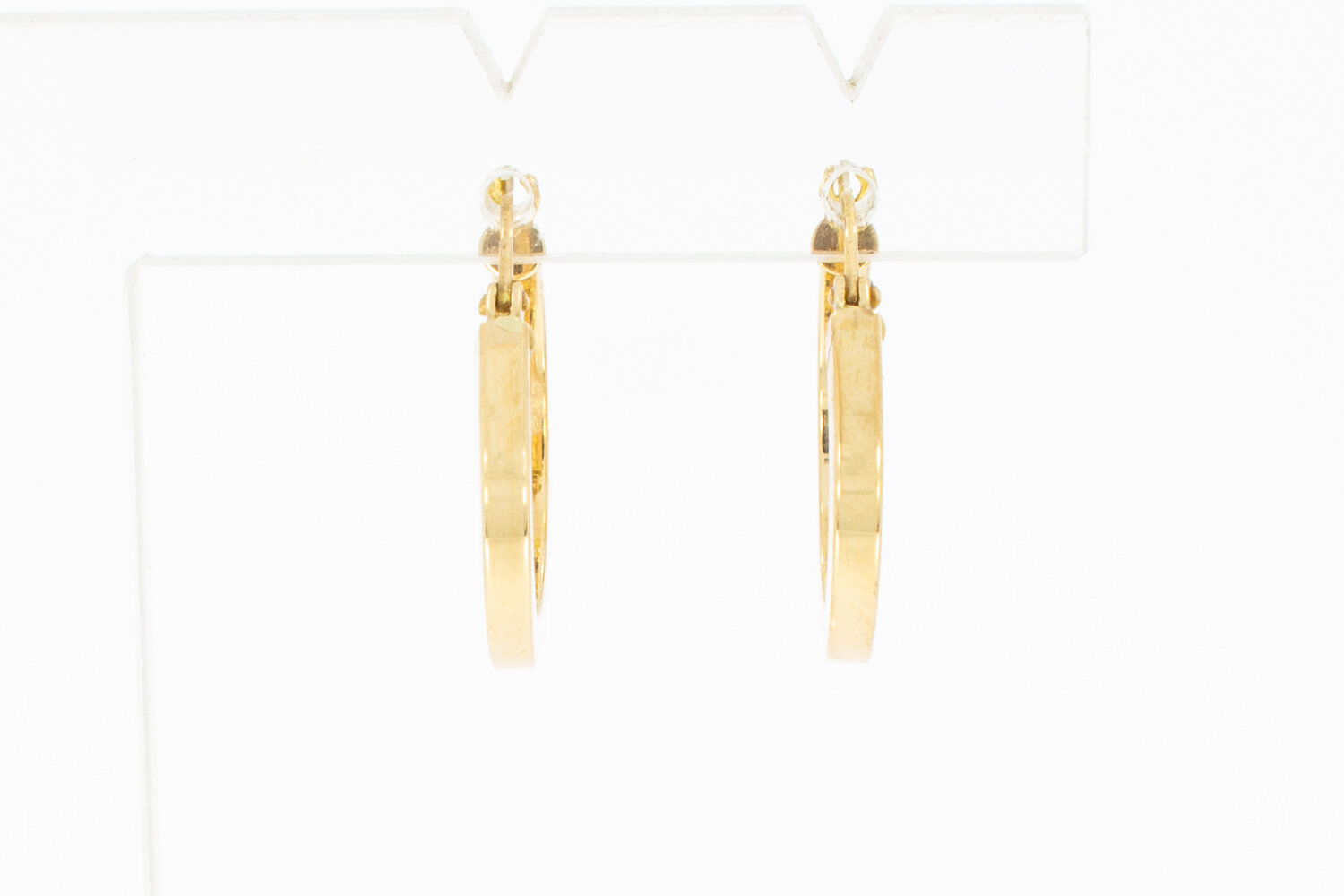 18 Karat Gelbgoldene Creolen - 1,8 cm