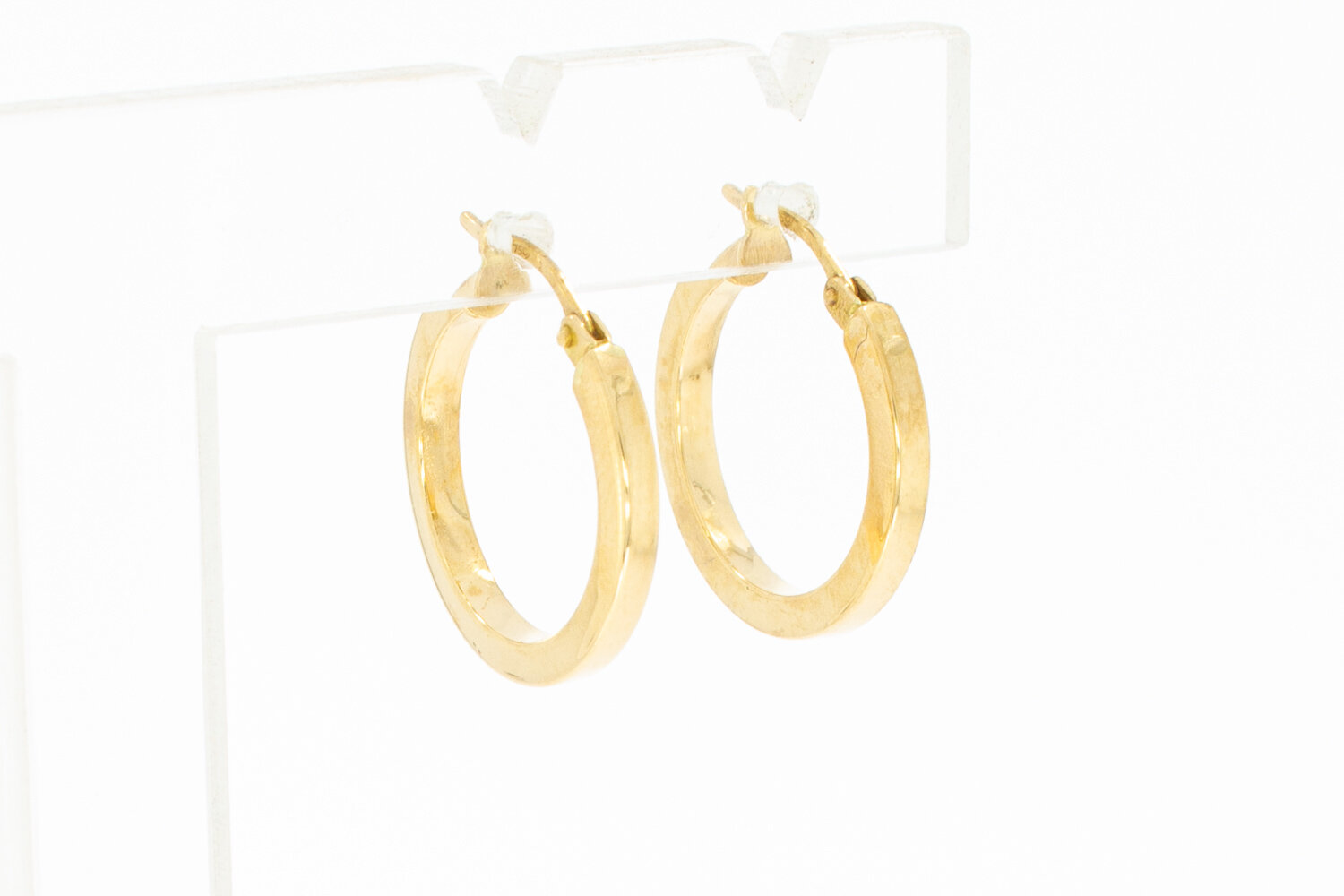 18 Karat Gelbgoldene Creolen - 1,8 cm