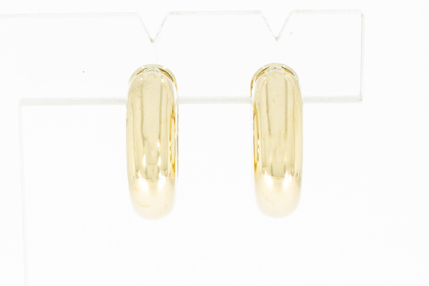 Gold-Creolen 14 Karat Gold - 1,8 cm