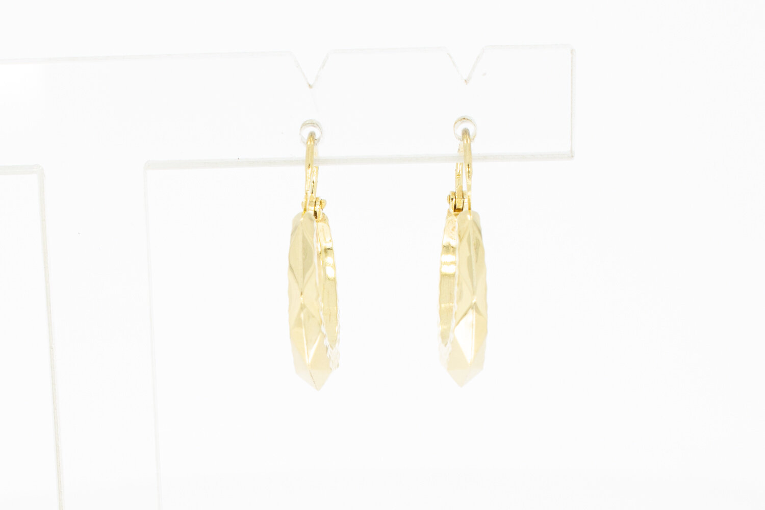 14 Karat Gelbgoldene Creolen - 1,7 cm