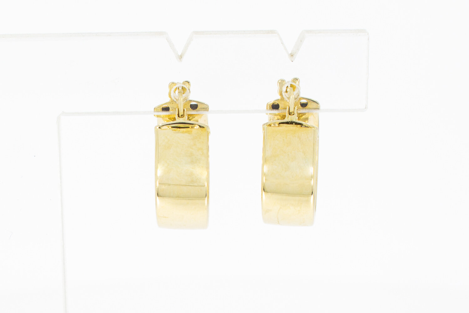 Gelb Gold Creolen 14 Karat - 1,6 cm