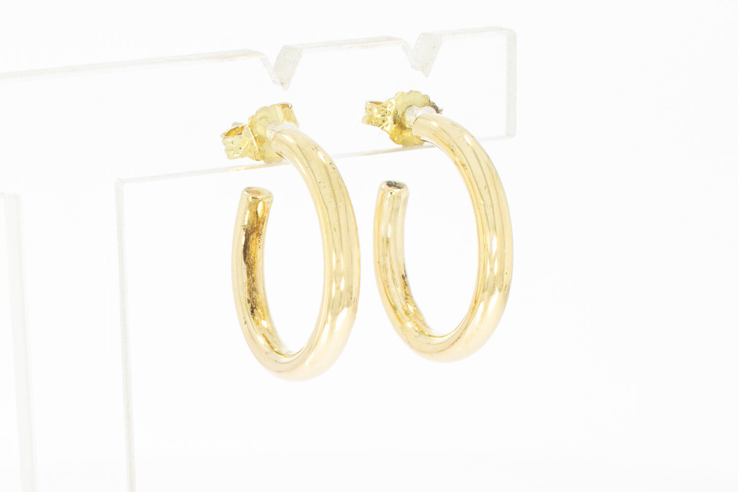 Damen Ohrringe 585 Gelbgold - 2,2 cm