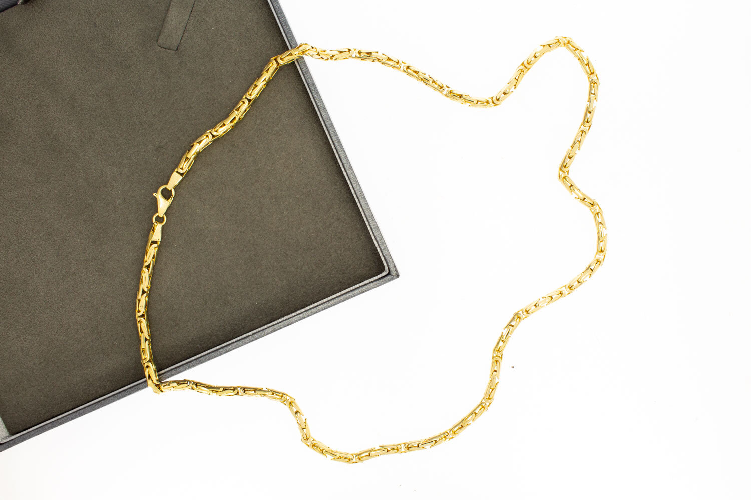 Herren Königskette 750 Gold - 57,9 cm