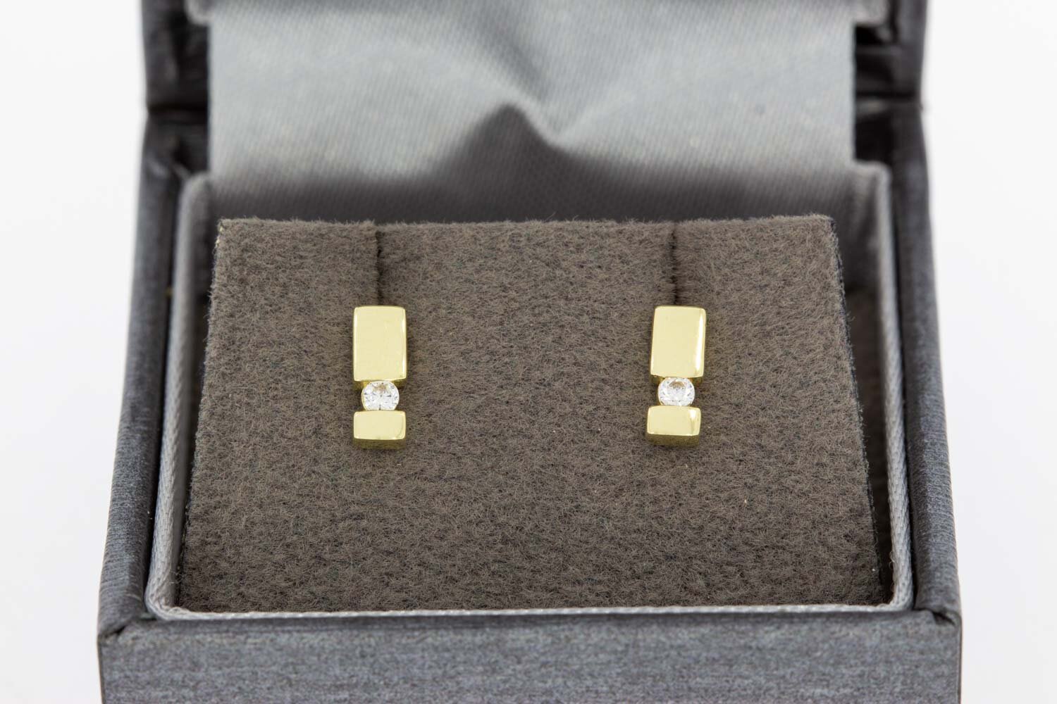 Ohrstecker 14 Karat Gelbgold - 0,8 cm