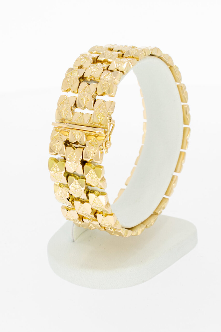 Vintage 750 Gold Armband - 18,2 cm