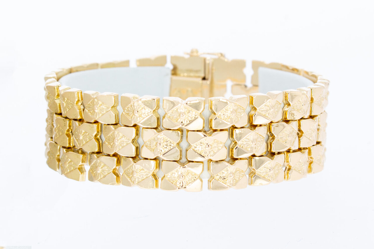 Vintage 750 Gold Armband - 18,2 cm