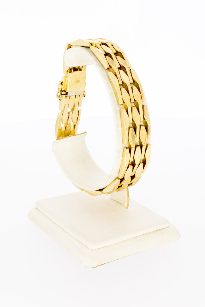 Vintage 585 Gelbgold Armband - 20 cm