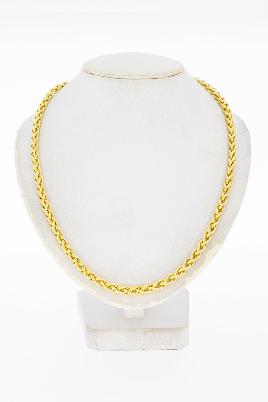 Fuchsschwanz Gold Kette 14 Karat - 45,3 cm