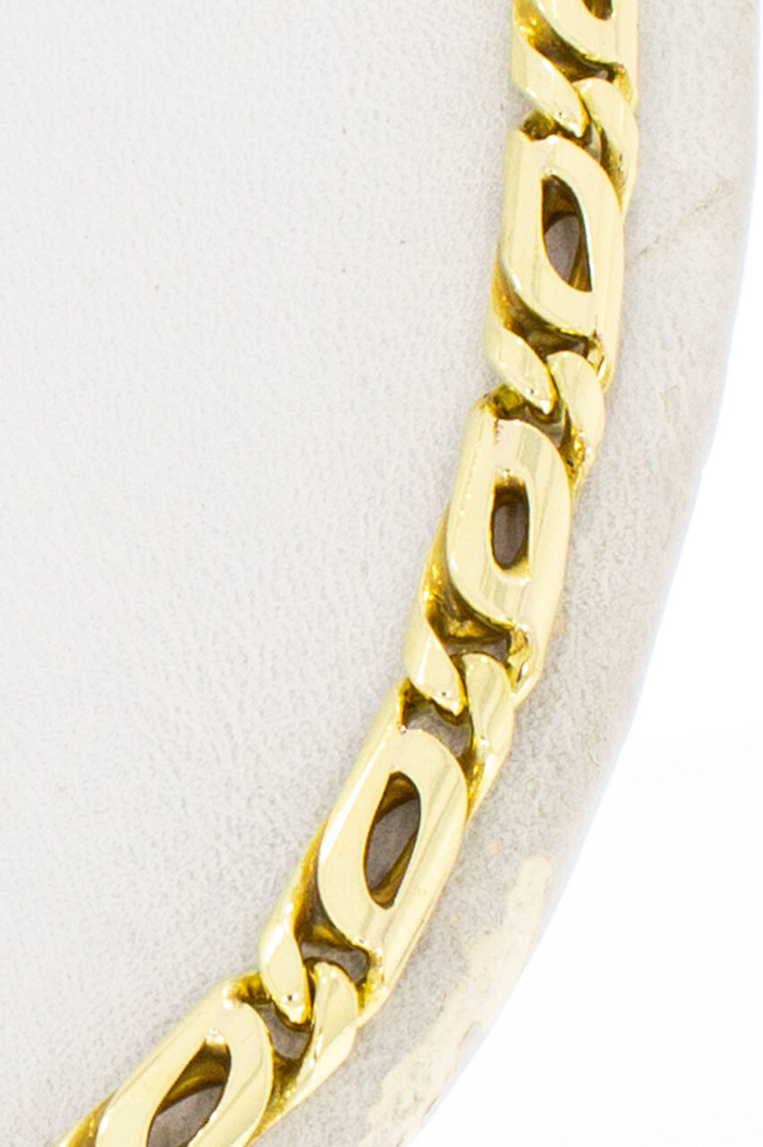 Falkenaugen Männer 585 Goldkette - 55,5 cm