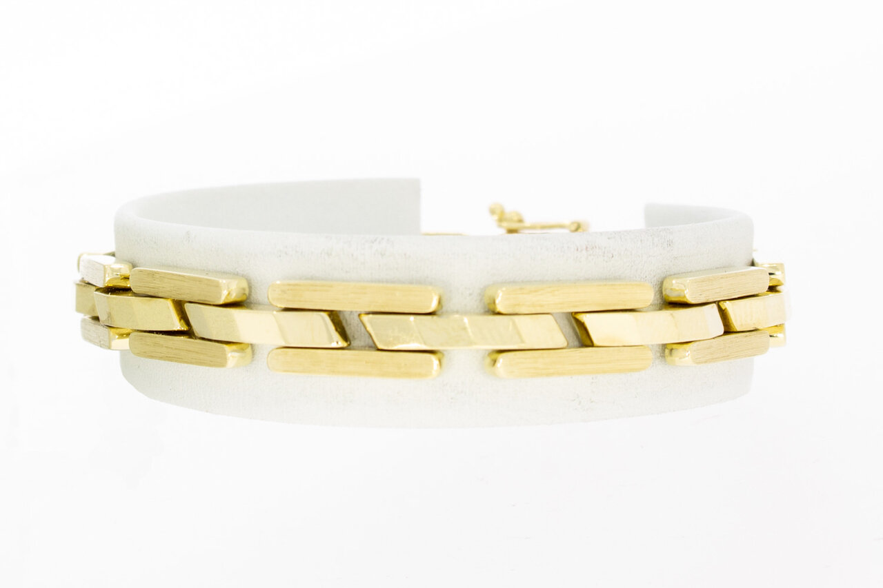 Goldbarren Armband 14 Karat - 18,3 cm