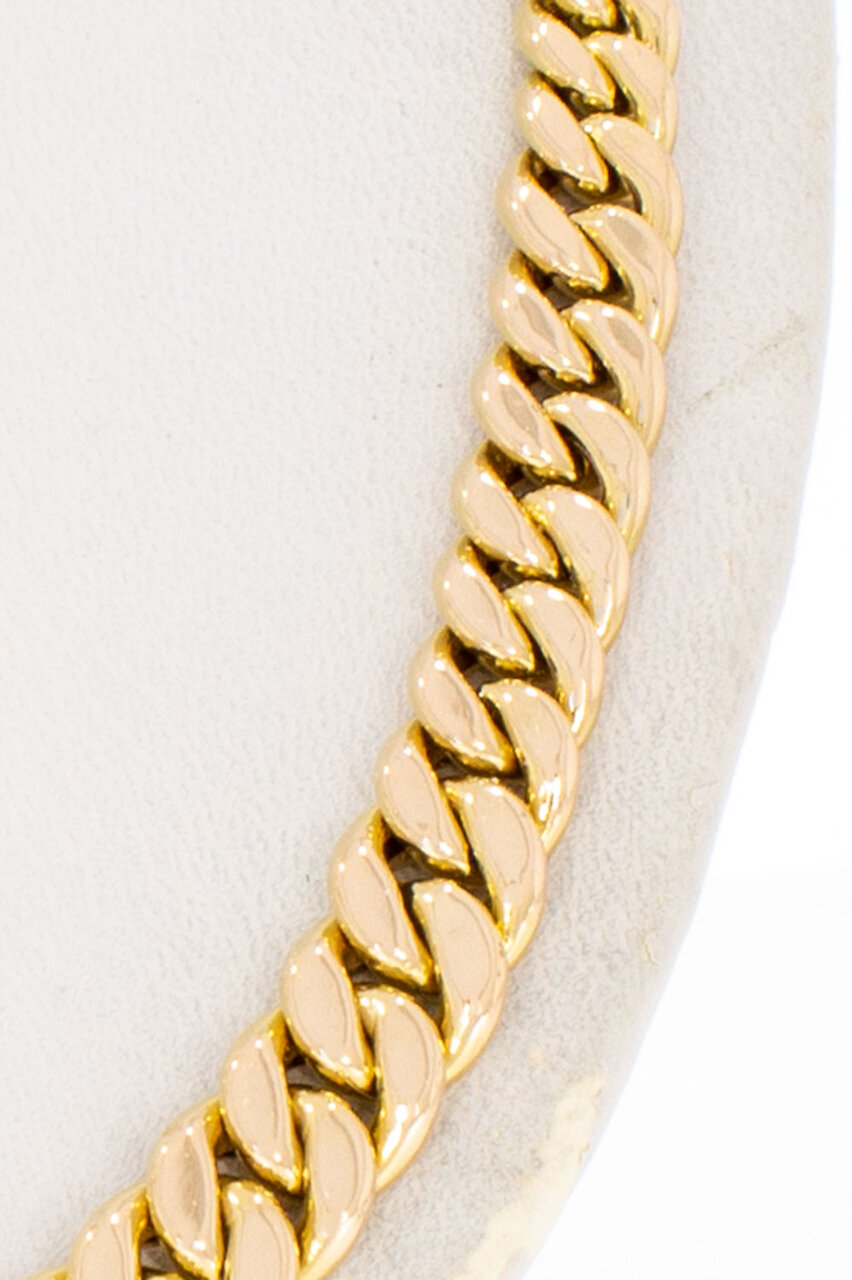 Panzerkette 18 Karat Gold - 42,5 cm