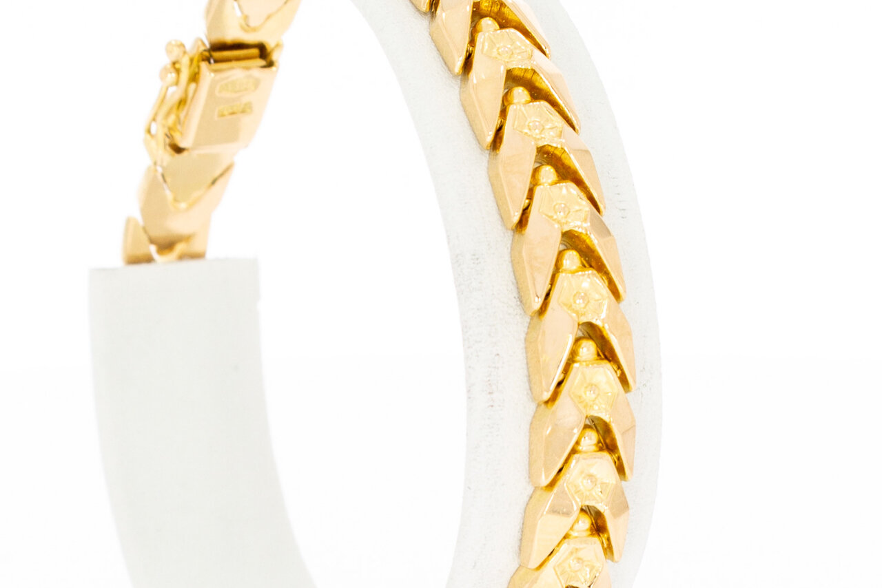 Armband aus 18 Karat Gold - 20,6 cm