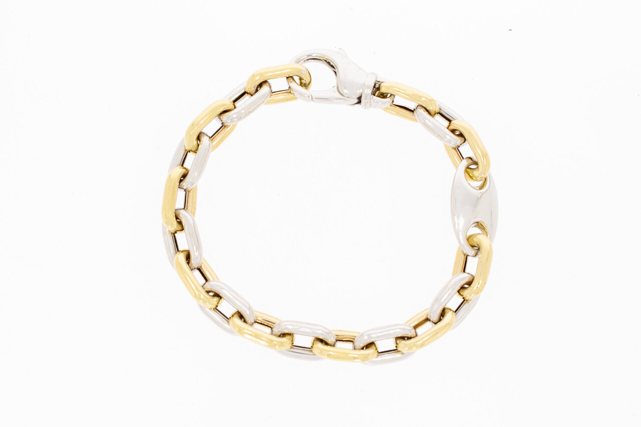 Ankerarmband 14 Karat Gold - 20,4 cm
