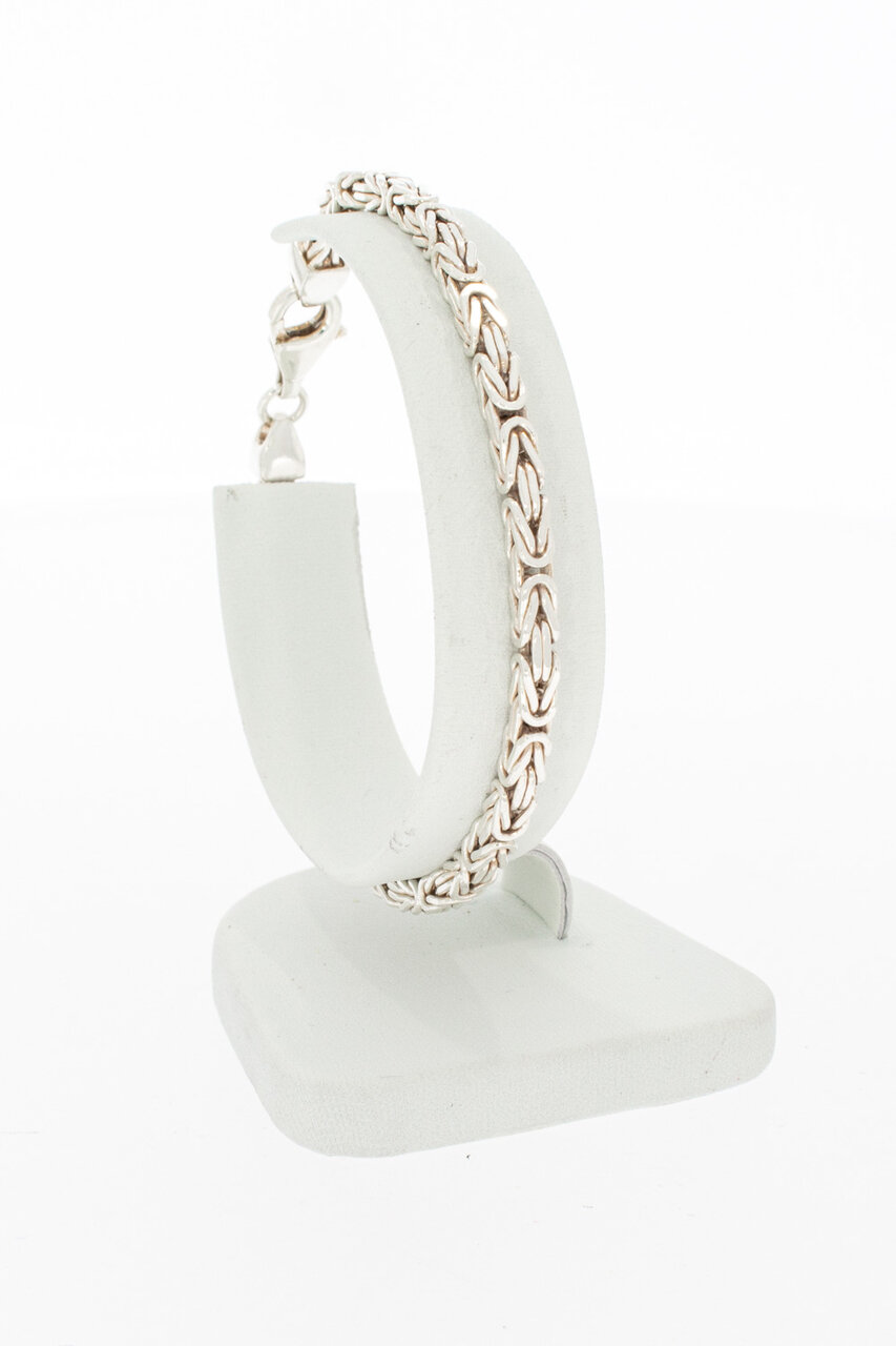 Silberne (925) Königsarmband - 19,5 cm