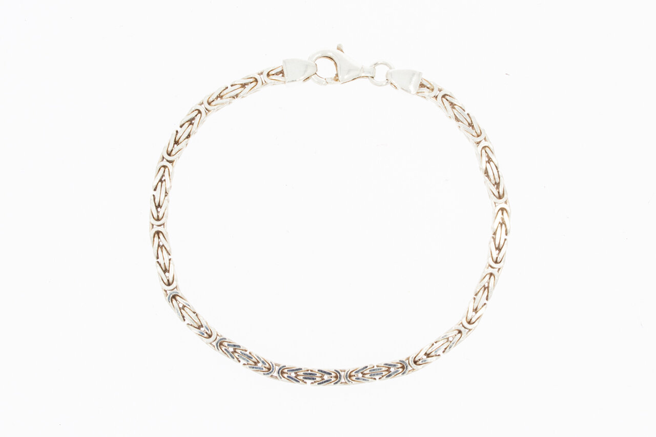 Silberne (925) Königsarmband - 19,5 cm