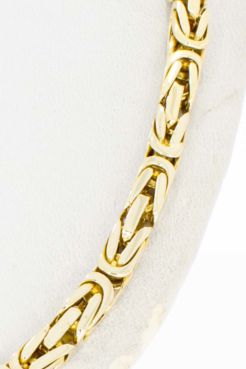 14 Karat Byzantinische Königskette - 48,7 cm