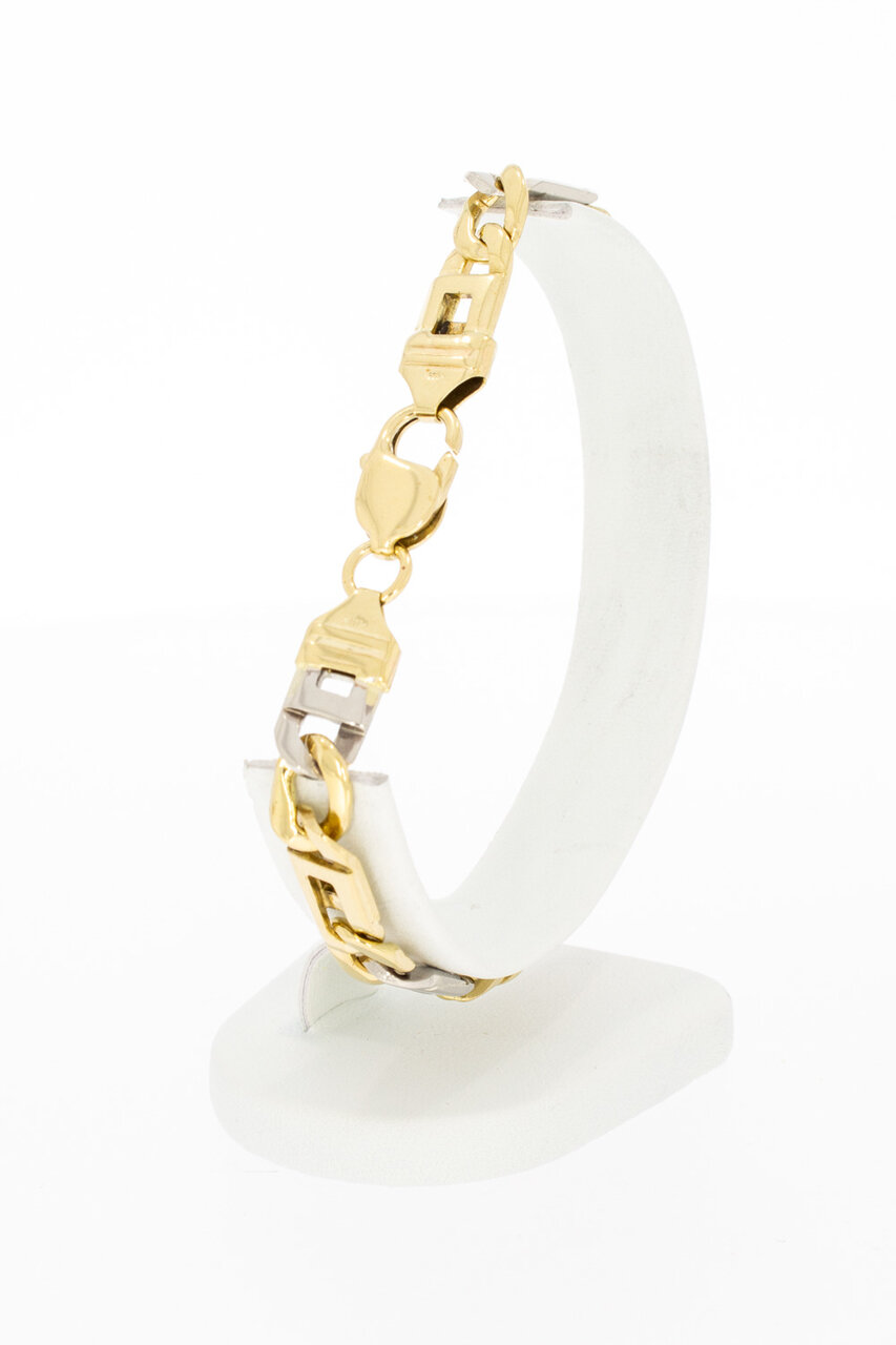 14 Karat Gold Rolex armband - 22,2 cm