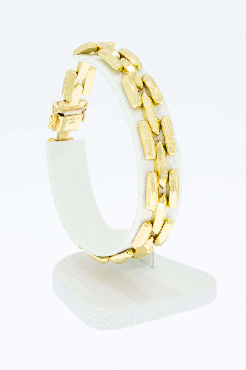 Vintage Gliederarmband 585 Gold - 19,7 cm