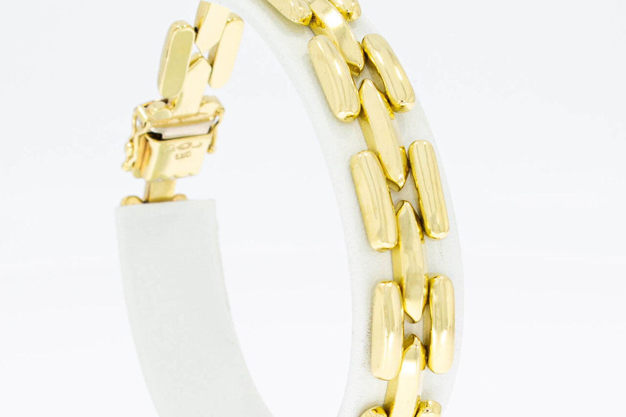 Vintage Gliederarmband 585 Gold - 19,7 cm