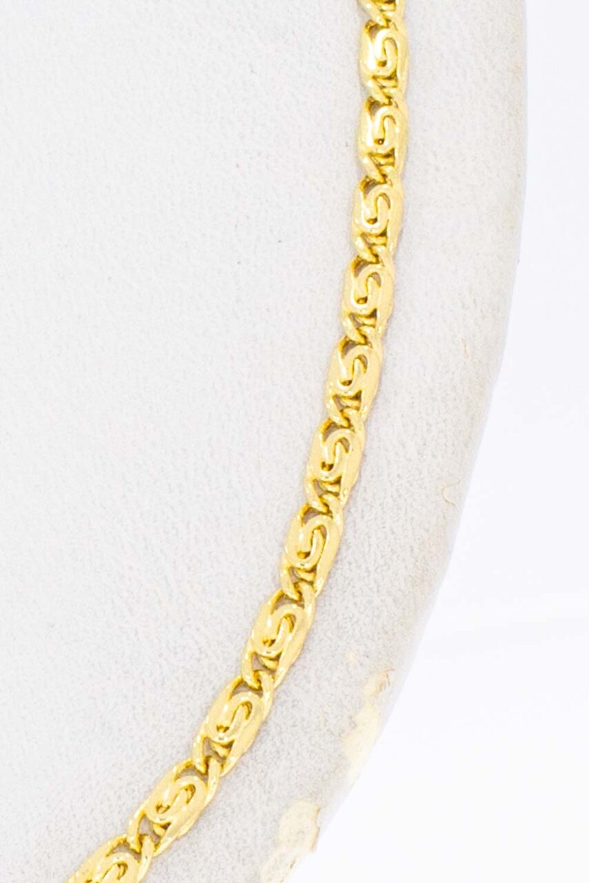 750 Falkenauge Gliederkette - 50,5 cm