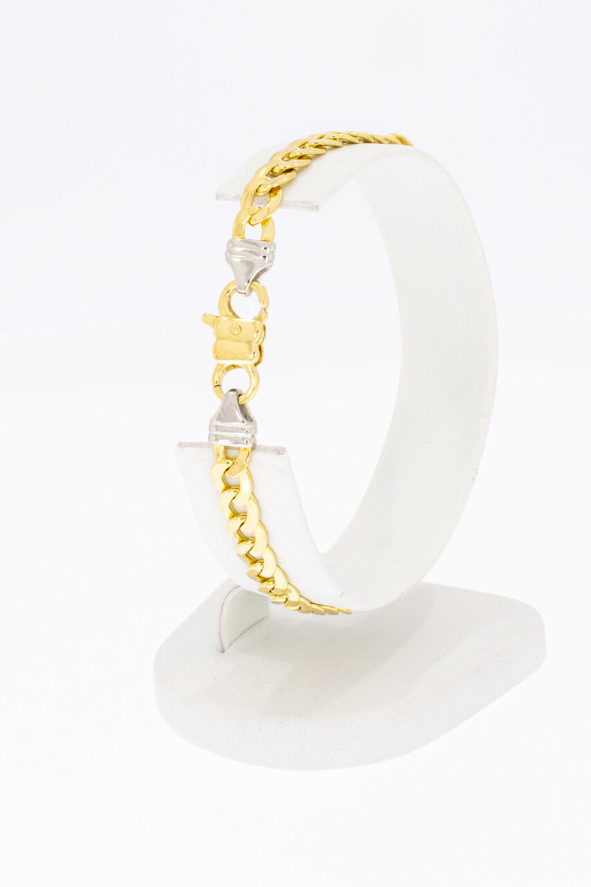 18 Karat Gold Königsarmband - 18,9 cm