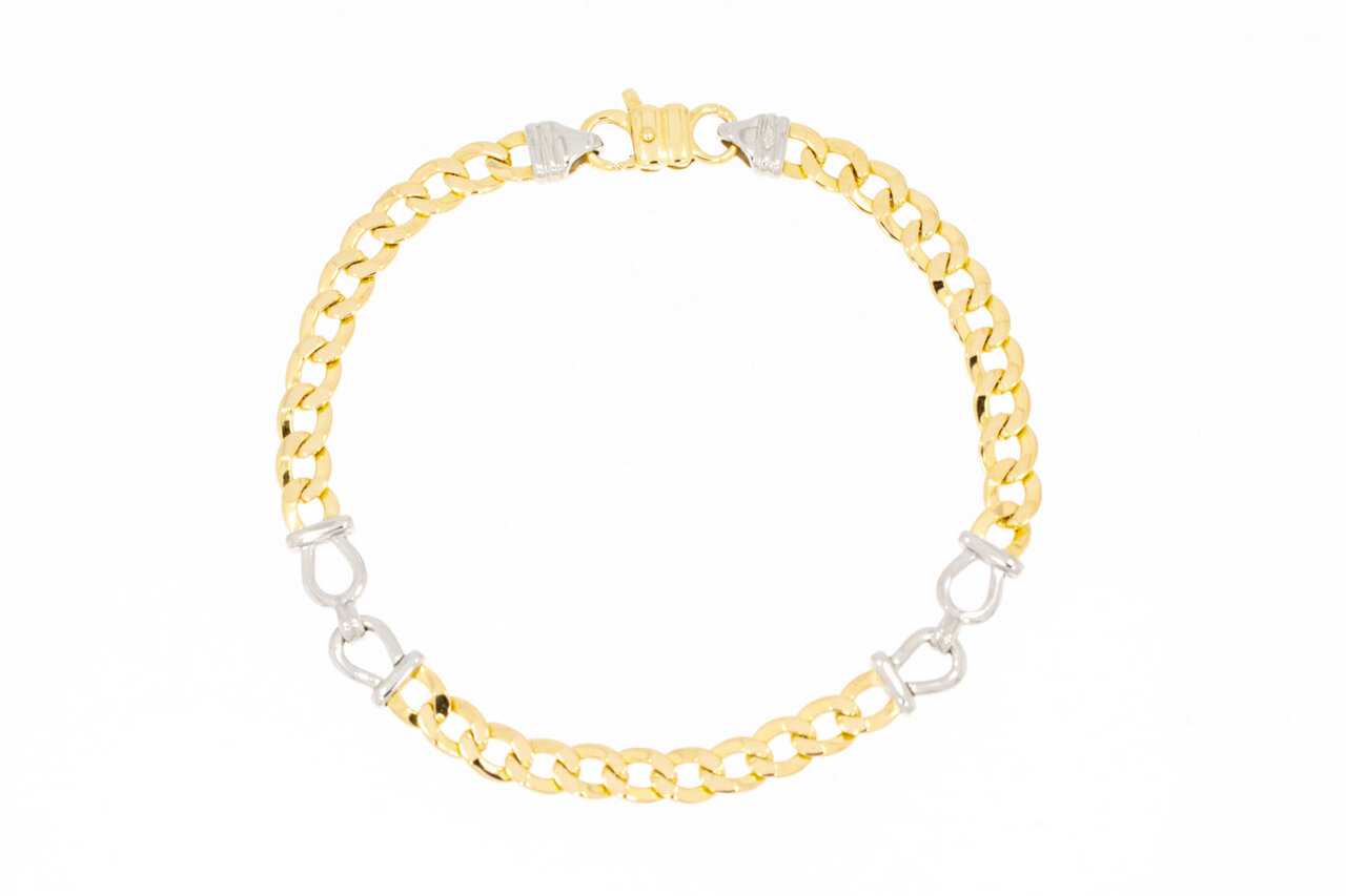 18 Karat Gold Königsarmband - 18,9 cm