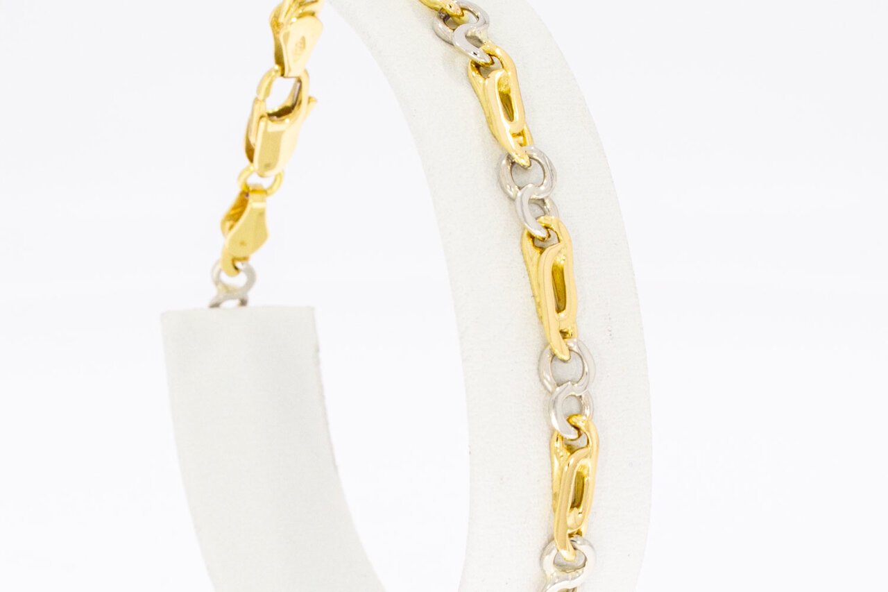 18 Karat Falkenaugen Armband - 19,7 cm