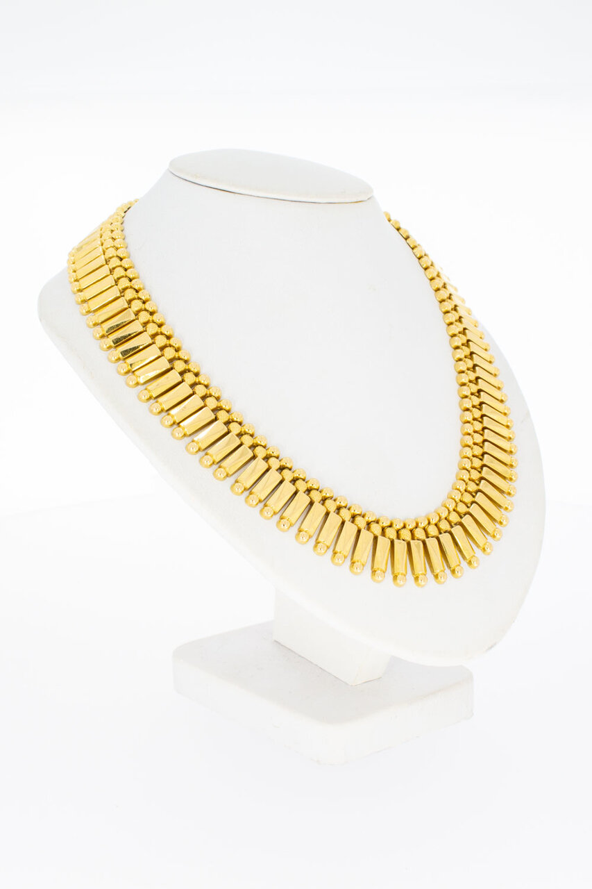 Cleopatra Collier 18 Karaat goud - 42,5 cm