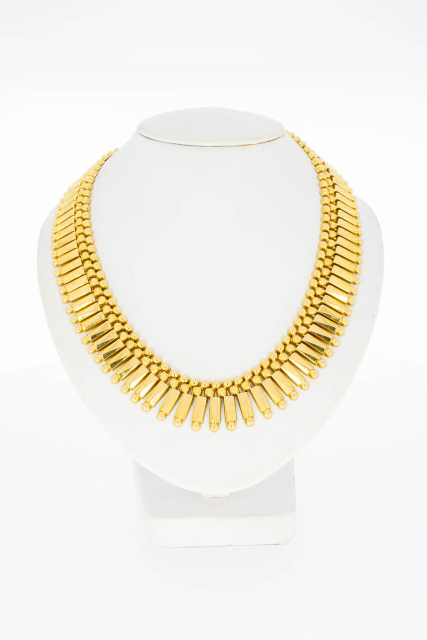 Cleopatra Collier 18 Karaat goud - 42,5 cm