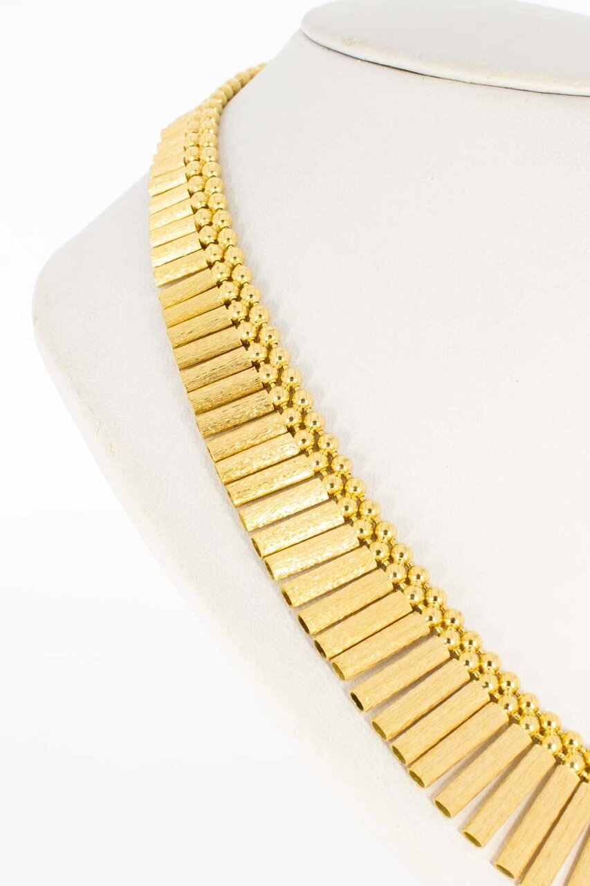 Cleopatra Collier 18 Karaat goud - 43,5 cm