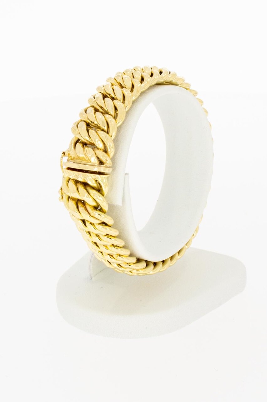 Geflochtenes Damen Armband 750 Gold - 16,9