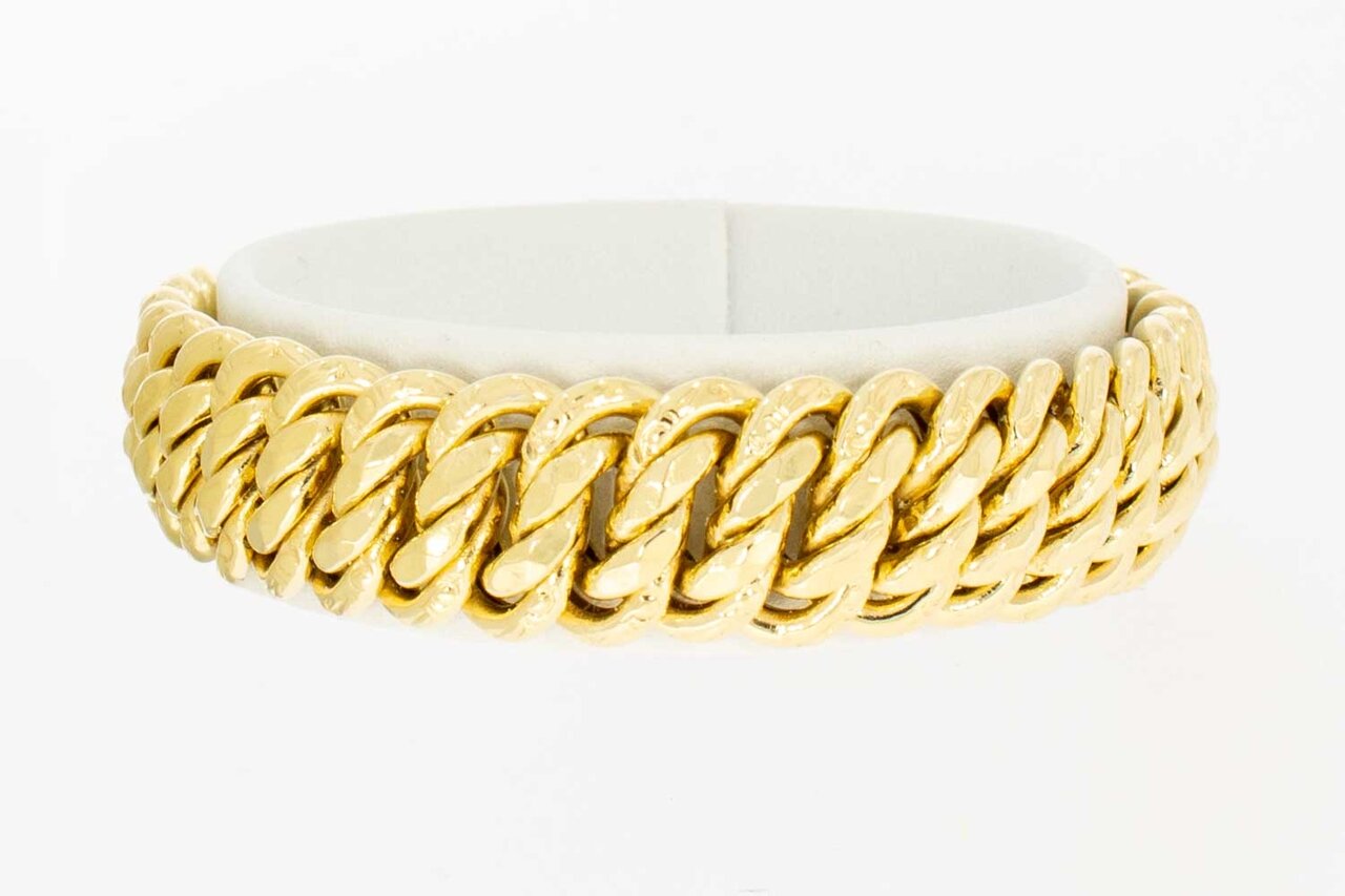 Geflochtenes Damen Armband 750 Gold - 16,9