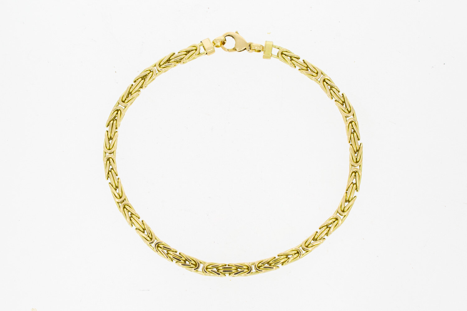 14 karaat Byzantijnse mannen armband - 24,7 cm