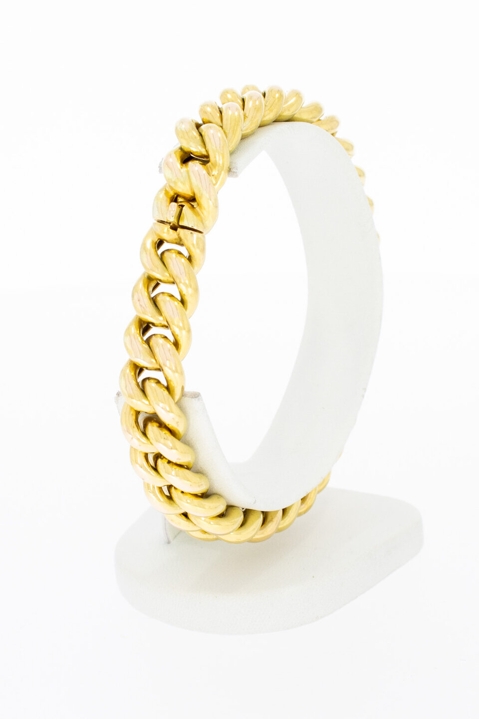 Gourmet armband 14 Karaat - 20,5 cm
