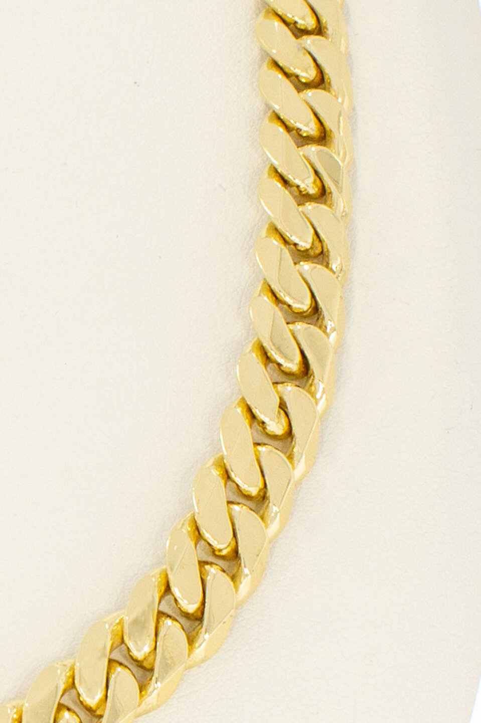 18 Karat Gold Panzerkette Herren - 85,8 cm