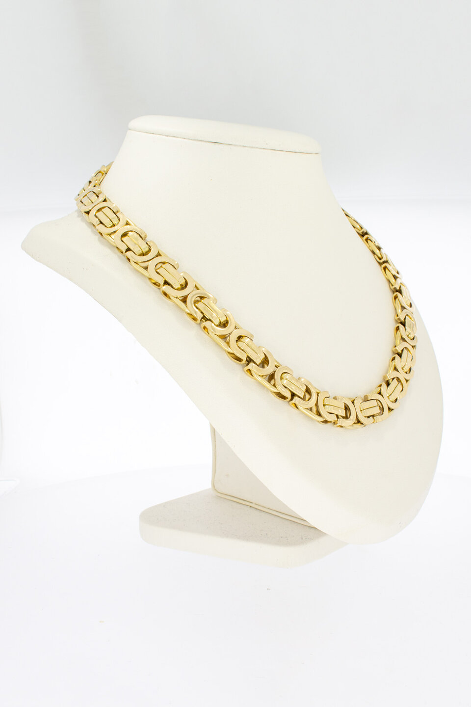 18 Karat Gold K&ouml;nigskette Herren - 77,8 cm