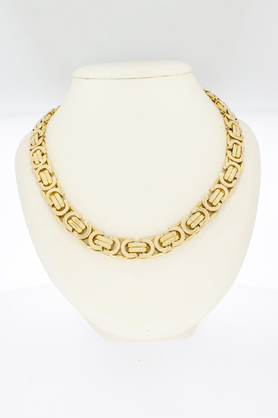 18 Karat Gold K&ouml;nigskette Herren - 77,8 cm