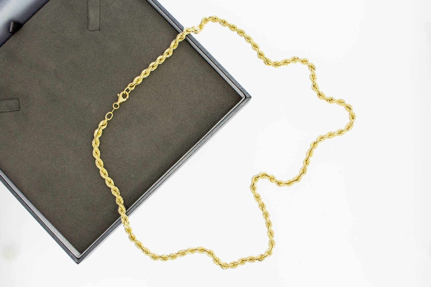 585 Gold Kordelkette - 61,5 cm